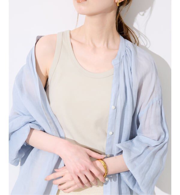 SLOBE IENA「《追加》basic タンクトップ」|タンクトップ|