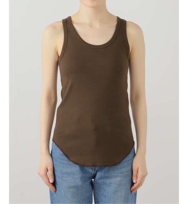 SLOBE IENA「《追加》basic タンクトップ」|タンクトップ|
