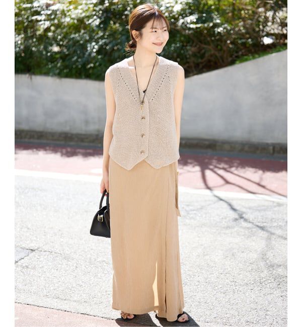 SLOBE IENA「《追加2》ニットジレ」|ニット・セーター|