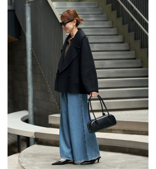 VERMEIL par iena「super120s ビッグショールリバーコート」|その他|