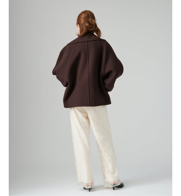 VERMEIL par iena「super120s ビッグショールリバーコート」|その他|