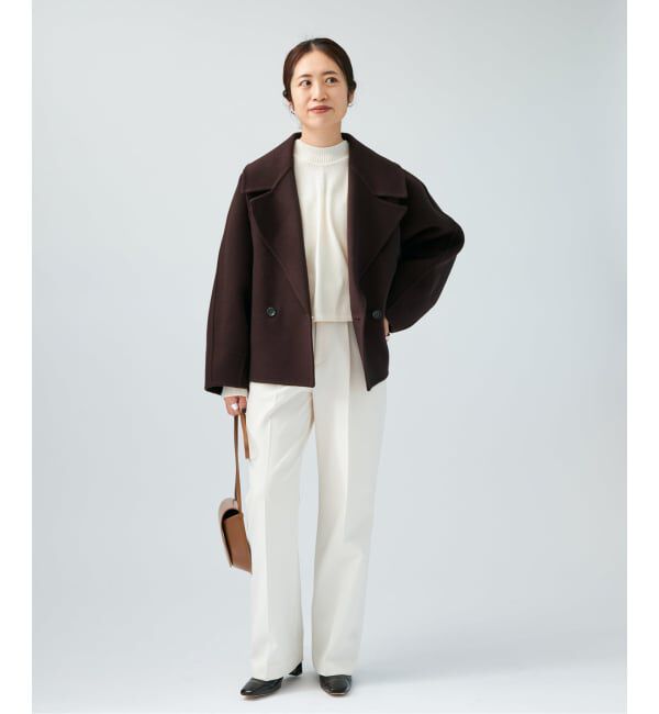 VERMEIL par iena「super120s ビッグショールリバーコート」|その他|
