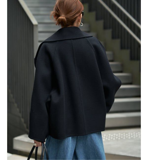 VERMEIL par iena「super120s ビッグショールリバーコート」|その他|