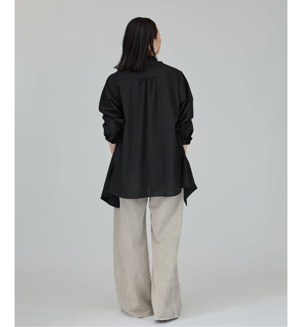 VERMEIL par iena「Room no.8 BLACK ルームエイト ブラック ドレープジャケット BYRS-002-69587」|その他|