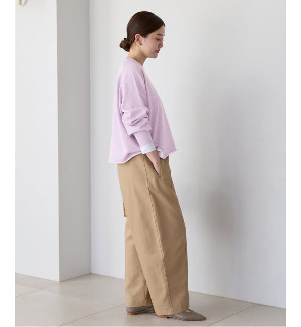 IENA「《新色あり/追加4》LEVITAコットンプルオーバー」|ニット・セーター|