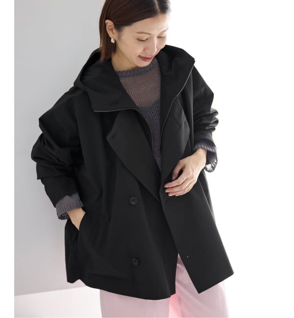 IENA「《一部サイズ別注》VACHEMENT/ヴァシュモン シェルタフタ ショート コート」|その他|