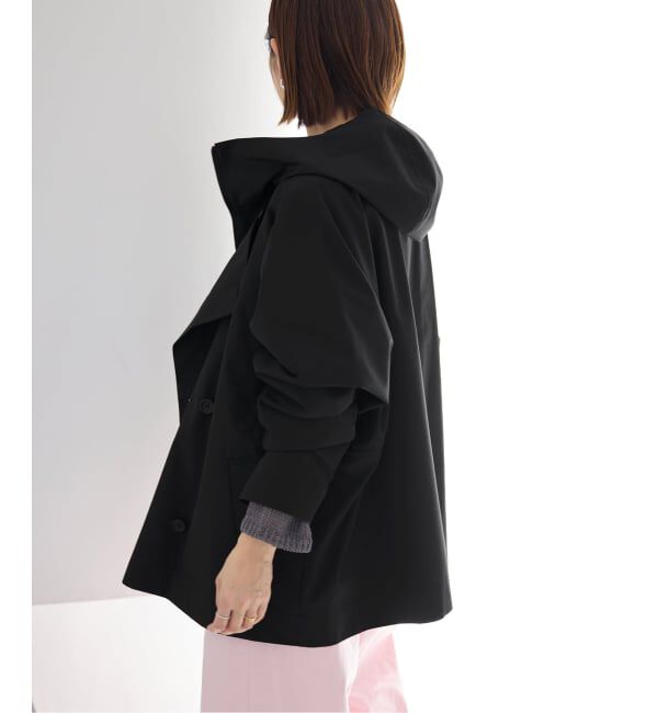 IENA「《一部サイズ別注》VACHEMENT/ヴァシュモン シェルタフタ ショート コート」|その他|