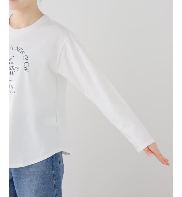 SLOBE IENA「RadianceロゴロングTEE」|Tシャツ・カットソー|