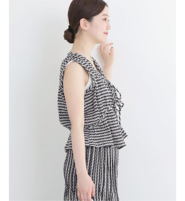 IENA「《予約》PALIT/パリット JULIA BLOUSE ブラウス 61OT23」|シャツ・ブラウス|