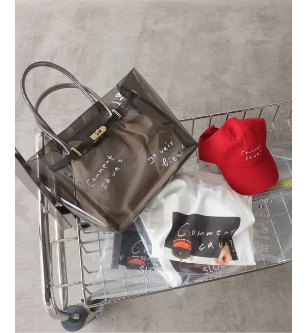 SLOBE IENA「《予約》Lundi SLOBE別注 PVCバッグ」|その他|