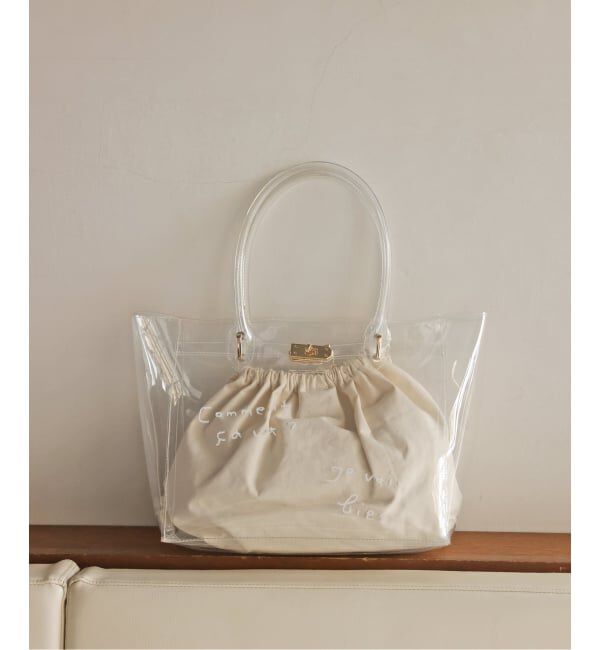 SLOBE IENA「《予約》Lundi SLOBE別注 PVCバッグ」|その他|