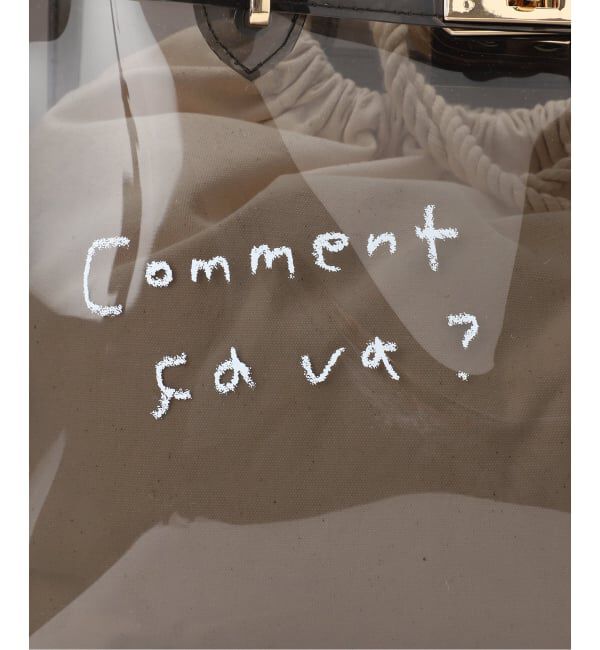 SLOBE IENA「《予約》Lundi SLOBE別注 PVCバッグ」|その他|