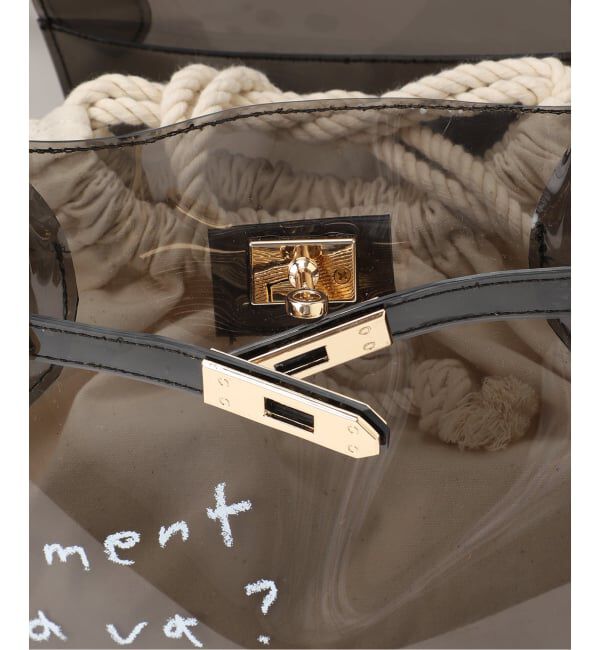 SLOBE IENA「《予約》Lundi SLOBE別注 PVCバッグ」|その他|