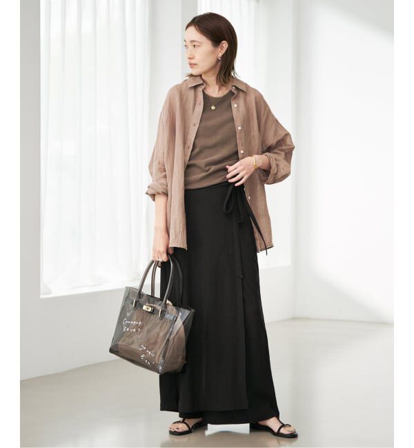 SLOBE IENA「《予約》Lundi SLOBE別注 PVCバッグ」|その他|