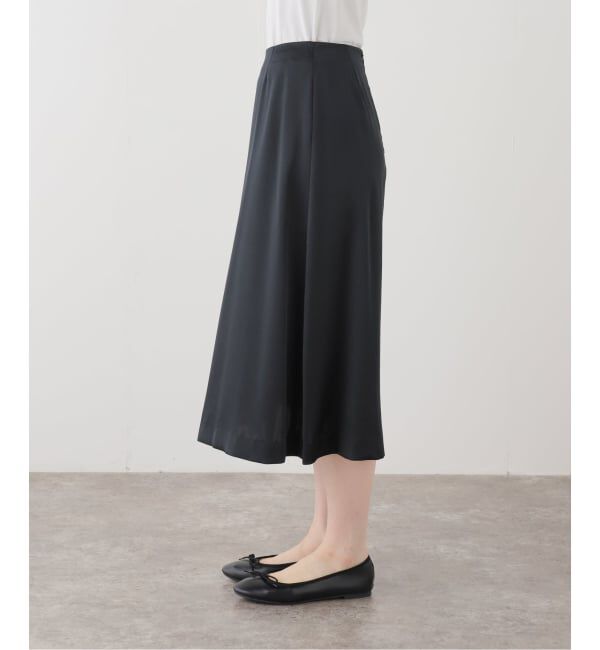 SLOBE IENA「ビンテージサテンスカート」|スカート|
