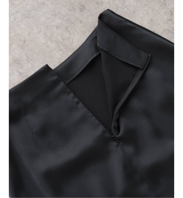 SLOBE IENA「ビンテージサテンスカート」|スカート|