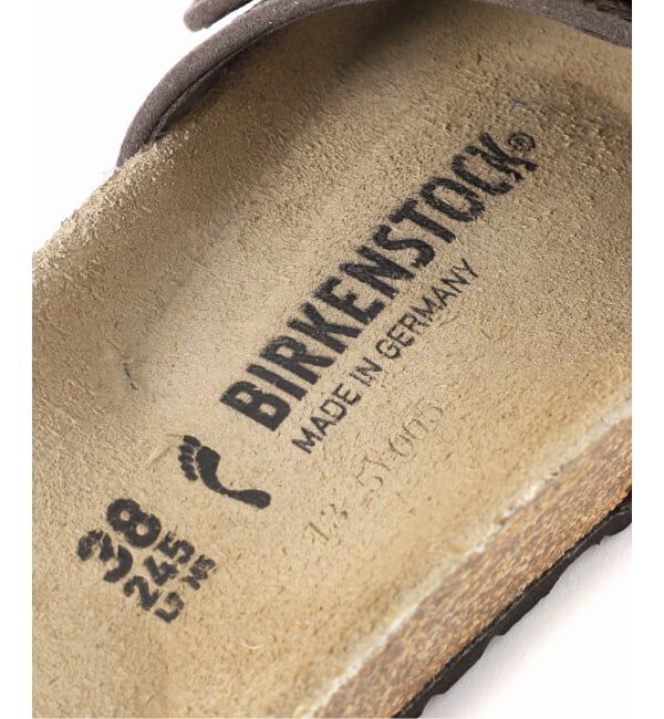 IENA「《予約》BIRKENSTOCK/ビルケンシュトック MADRID BIG BUCKLE RAFFIA サンダル 1031419」|サンダル|