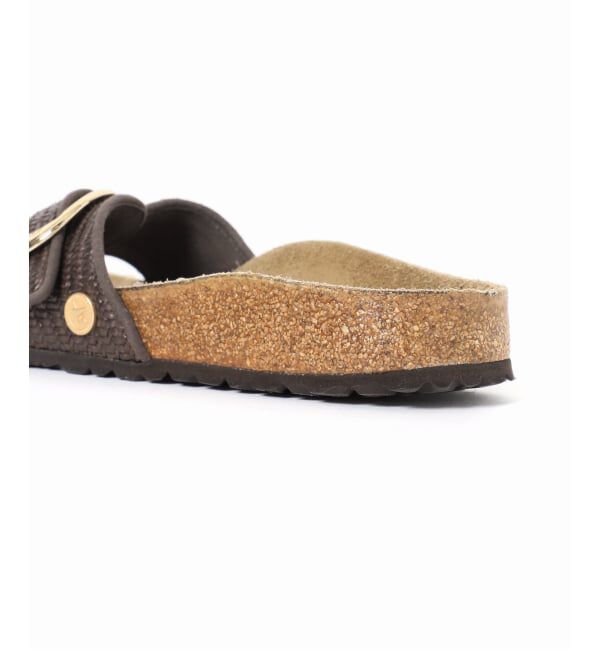 IENA「《予約》BIRKENSTOCK/ビルケンシュトック MADRID BIG BUCKLE RAFFIA サンダル 1031419」|サンダル|