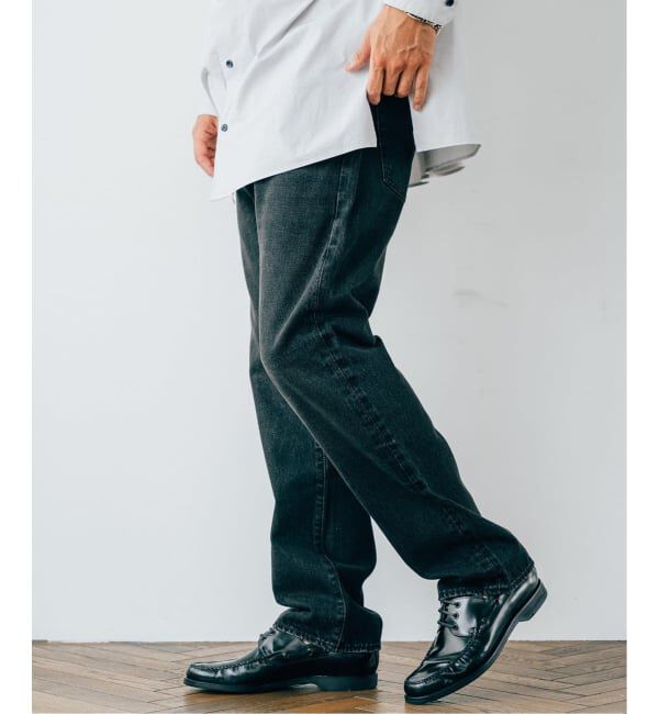 EDIFICE「《再入荷》LEVI&rsquo;S(R)/リーバイス(R) 別注 BIG E 501(R) BLACK L30」|デニム|