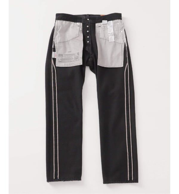 EDIFICE「《再入荷》LEVI&rsquo;S(R)/リーバイス(R) 別注 BIG E 501(R) BLACK L30」|デニム|