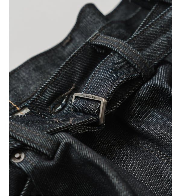 EDIFICE「LEVI&rsquo;S(R)/リーバイス(R) 別注 TWISTED BELTED デニムパンツ (L28)」|デニム|
