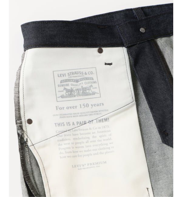 EDIFICE「LEVI&rsquo;S(R)/リーバイス(R) 別注 TWISTED BELTED デニムパンツ (L28)」|デニム|
