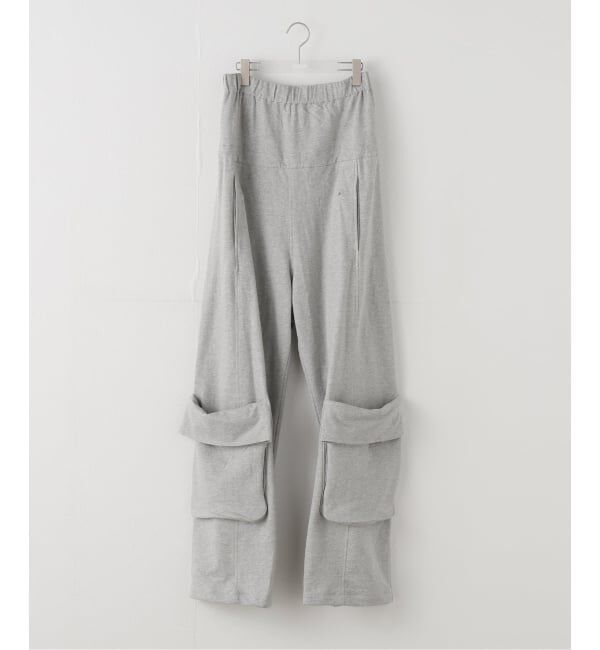 PULP「【Geek Office / ギークオフィス】OPEN YY / ROLLED WAIST SWEAT CARGO PANTS」|カーゴ|