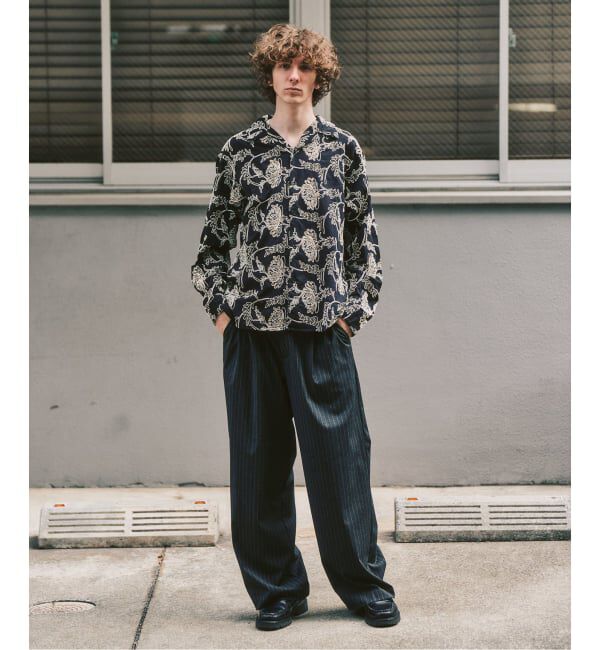 417 EDIFICE「〈追加予約〉TR ワイドイージーパンツ」|スラックス|