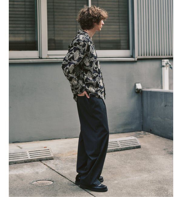 417 EDIFICE「〈追加予約〉TR ワイドイージーパンツ」|スラックス|