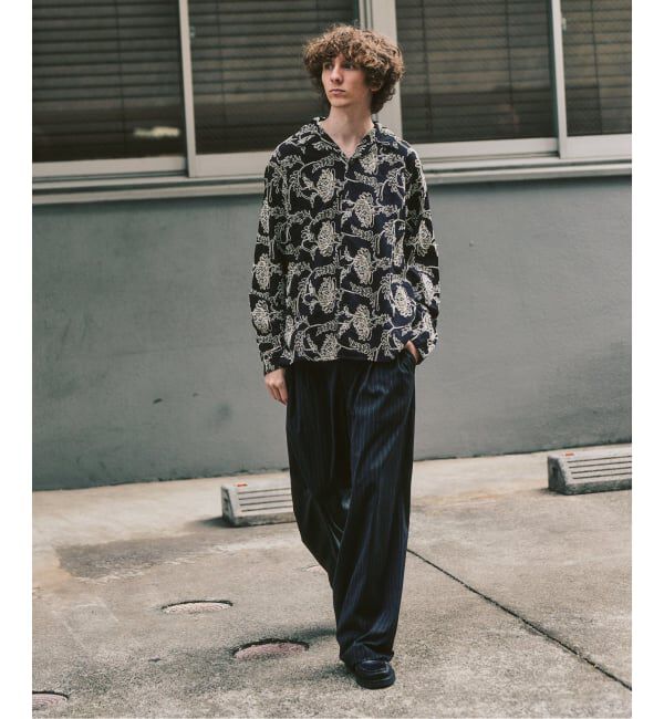 417 EDIFICE「〈追加予約〉TR ワイドイージーパンツ」|スラックス|