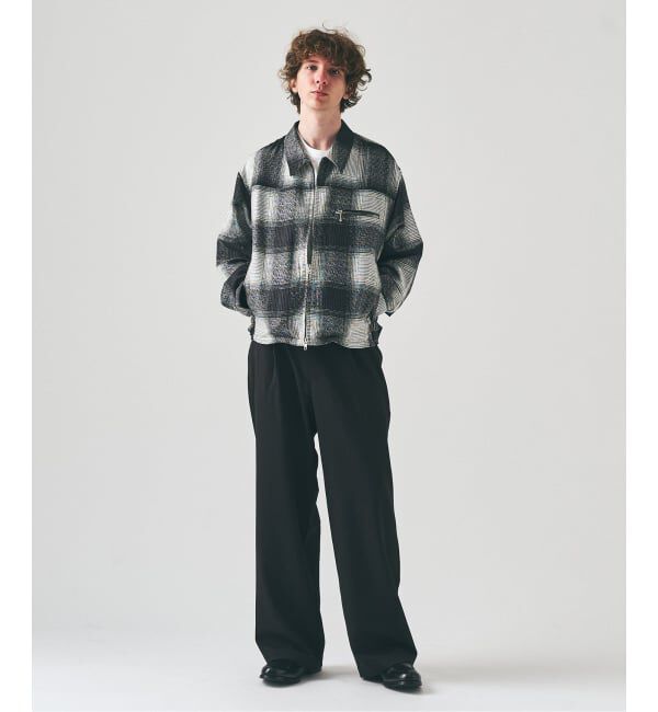 417 EDIFICE「〈追加予約〉TR ワイドイージーパンツ」|スラックス|