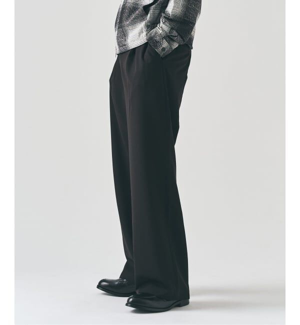 417 EDIFICE「〈追加予約〉TR ワイドイージーパンツ」|スラックス|