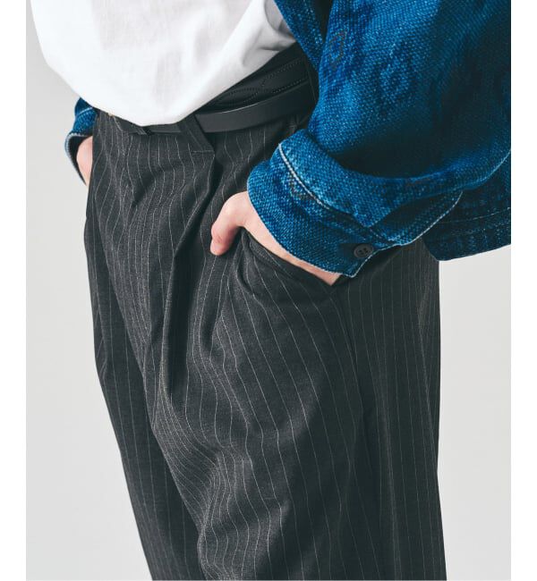 417 EDIFICE「〈追加予約〉TR ワイドイージーパンツ」|スラックス|