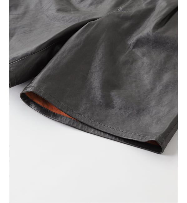 EDIFICE「レザービッグショーツ」|その他|