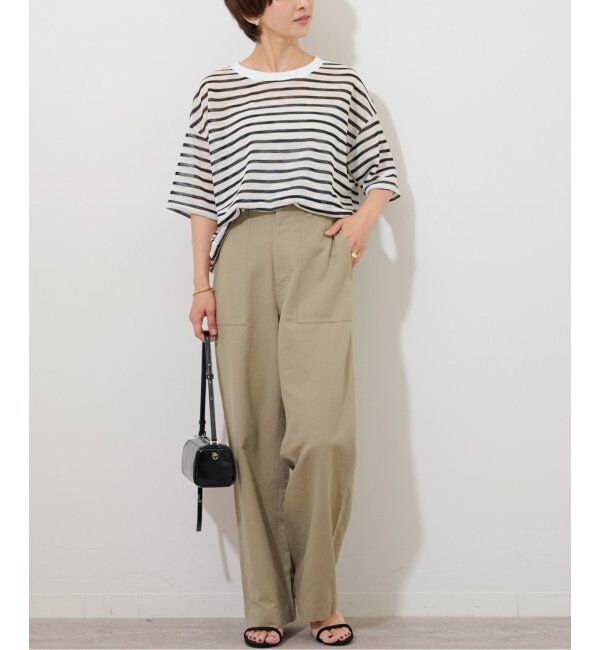 JOURNAL STANDARD relume「《追加》コットンリネンツイルベイカーパンツ」|カーゴ|