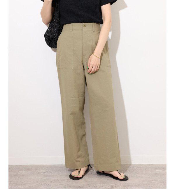 JOURNAL STANDARD relume「《追加》コットンリネンツイルベイカーパンツ」|カーゴ|