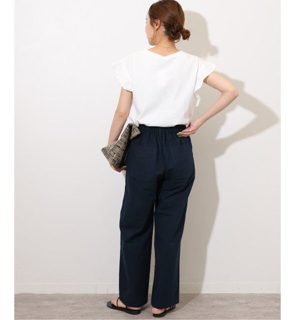 JOURNAL STANDARD relume「《追加》コットンリネンツイルベイカーパンツ」|カーゴ|