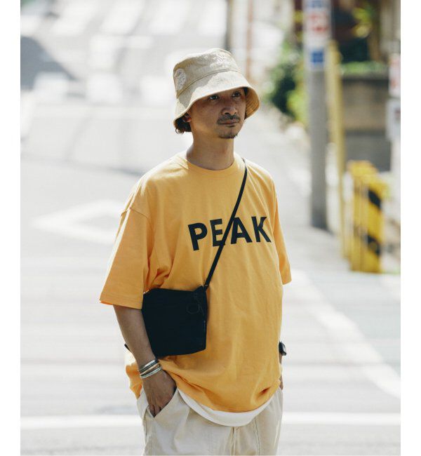 JOURNAL STANDARD relume「SNOW PEAK / スノーピーク 別注 &rdquo;PEAK SNOW&rdquo; ロゴTシャツ」|Tシャツ・カットソー|