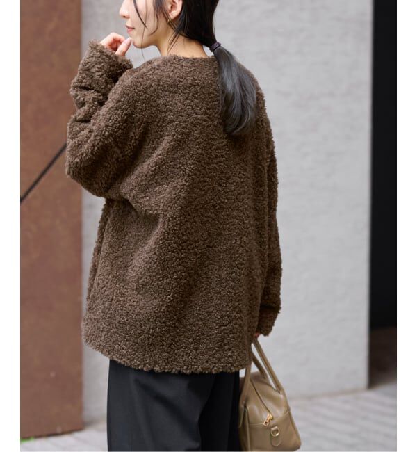 JOURNAL STANDARD relume「ボアカラーレスジャケット」|その他|