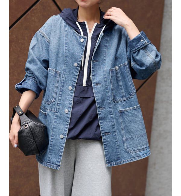 JOURNAL STANDARD relume「《追加2》11.5ozデニムカバーオールジャケット」|デニムジャケット|