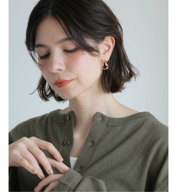 JOURNAL STANDARD「【PHILIPPE AUDIBERT】Elrose earring brass g」|ピアス|