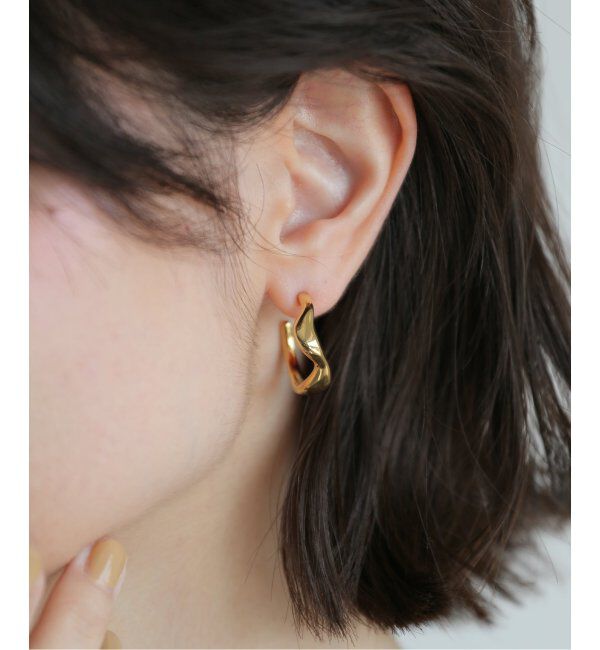 JOURNAL STANDARD「【PHILIPPE AUDIBERT】Elrose earring brass g」|ピアス|