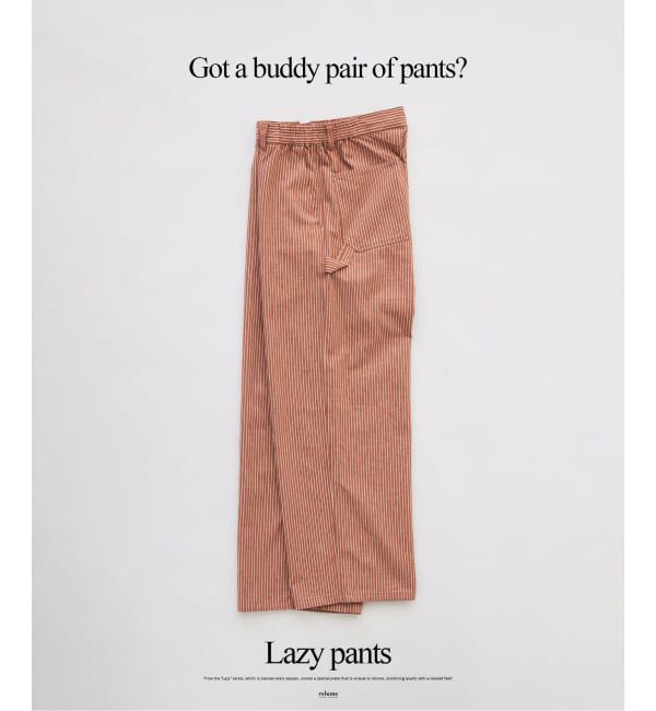 JOURNAL STANDARD relume「デニム＆ヒッコリー &rdquo;レイジー&rdquo; ペインターパンツ」|デニム|ベージュ A