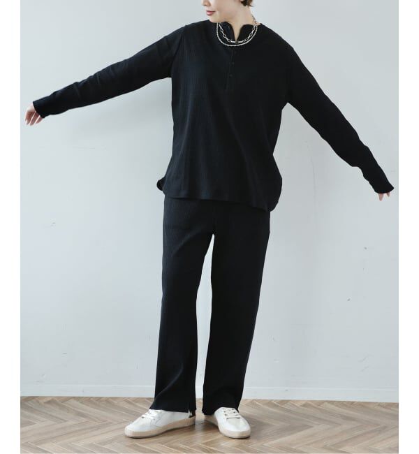 journal standard luxe「ランダムテレコ パンツ」|レギンス・スパッツ|