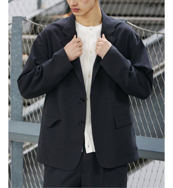 JOURNAL STANDARD「TR スラブ トロ フィールド ジャケット」|テーラードジャケット|グレーA