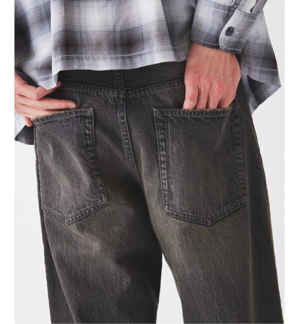 JOURNAL STANDARD relume「スモーキーデニム 11oz ワイドパンツ」|デニム|