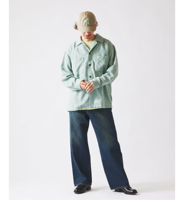 JOURNAL STANDARD relume「スモーキーデニム 11oz ワイドパンツ」|デニム|