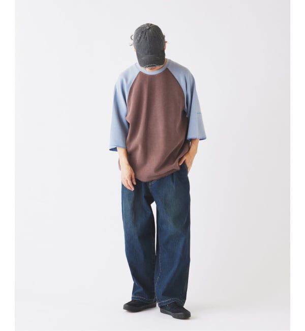 JOURNAL STANDARD relume「スモーキーデニム 11oz オーバーパンツ」|デニム|