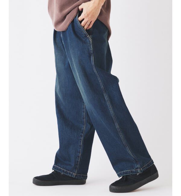 JOURNAL STANDARD relume「スモーキーデニム 11oz オーバーパンツ」|デニム|