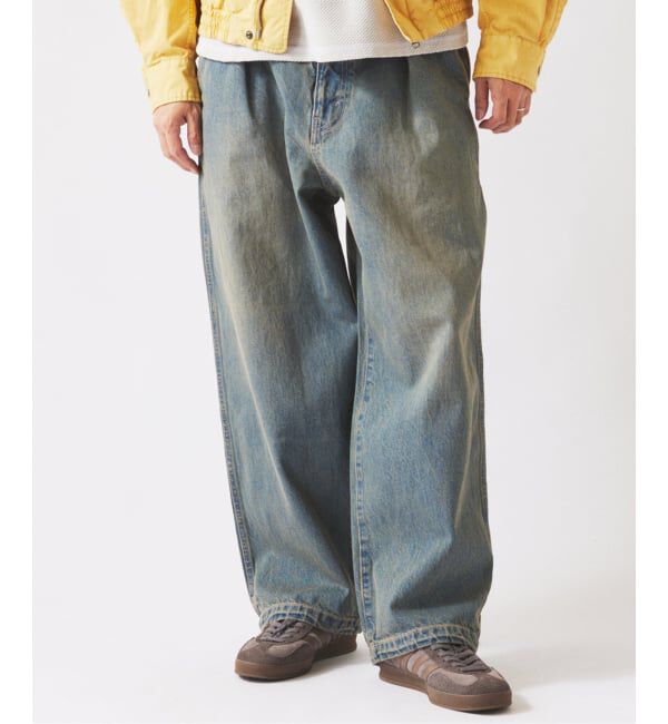 JOURNAL STANDARD relume「スモーキーデニム 11oz オーバーパンツ」|デニム|